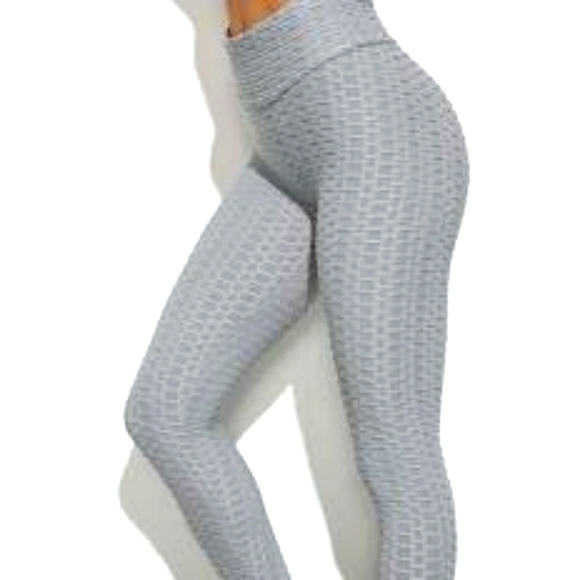 SEXY TikTok Gray Leggings - Picture 1 of 12